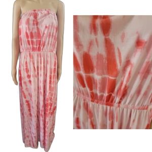 Women's Strapless Maxi Dress